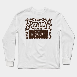 Chocolate biscuit Long Sleeve T-Shirt